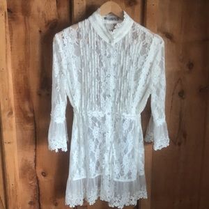 Vintage lace top